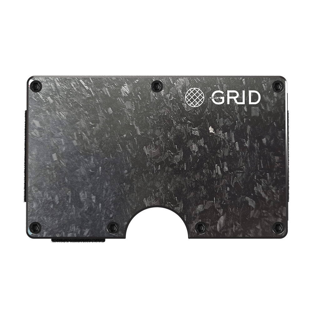Forged Carbon Money Clip