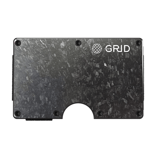Forged Carbon Money Clip