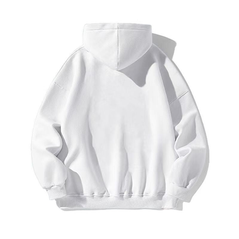 Fashion boys and girls sweatshirt hooded corded sweatshirt.