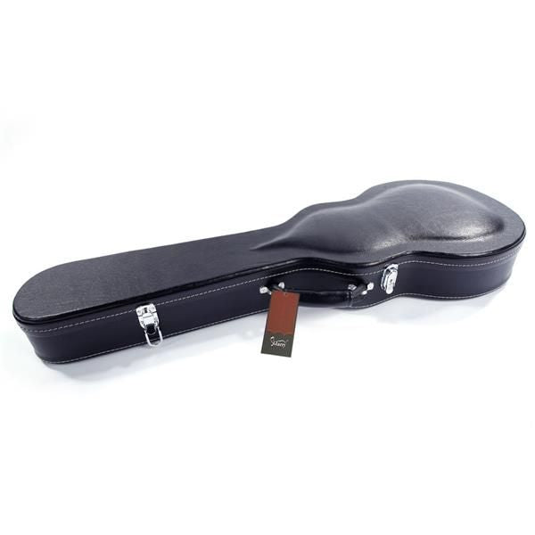 [Do Not Sell on Amazon]Glarry High Grade Electric Guitar Hard Case for GLP Style Electric Guitar Microgroove Bulge Surface Black