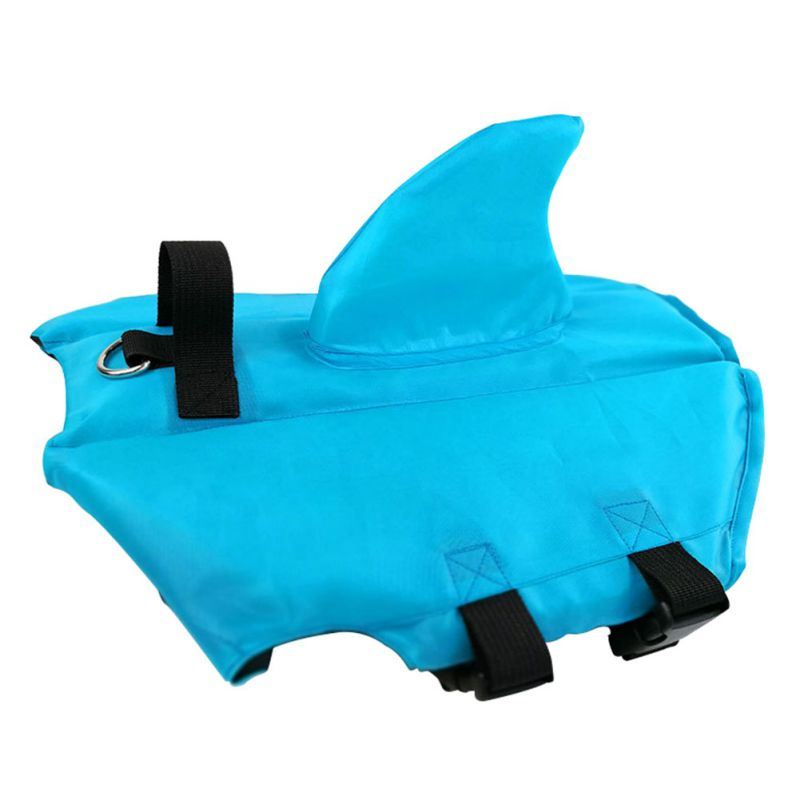 Summer Dog Life Vest Shark Pet Life Vest Jacket Dog Clothes Dog Safety Swimwear Safety Swimming Suit For Small Medium Large Dog