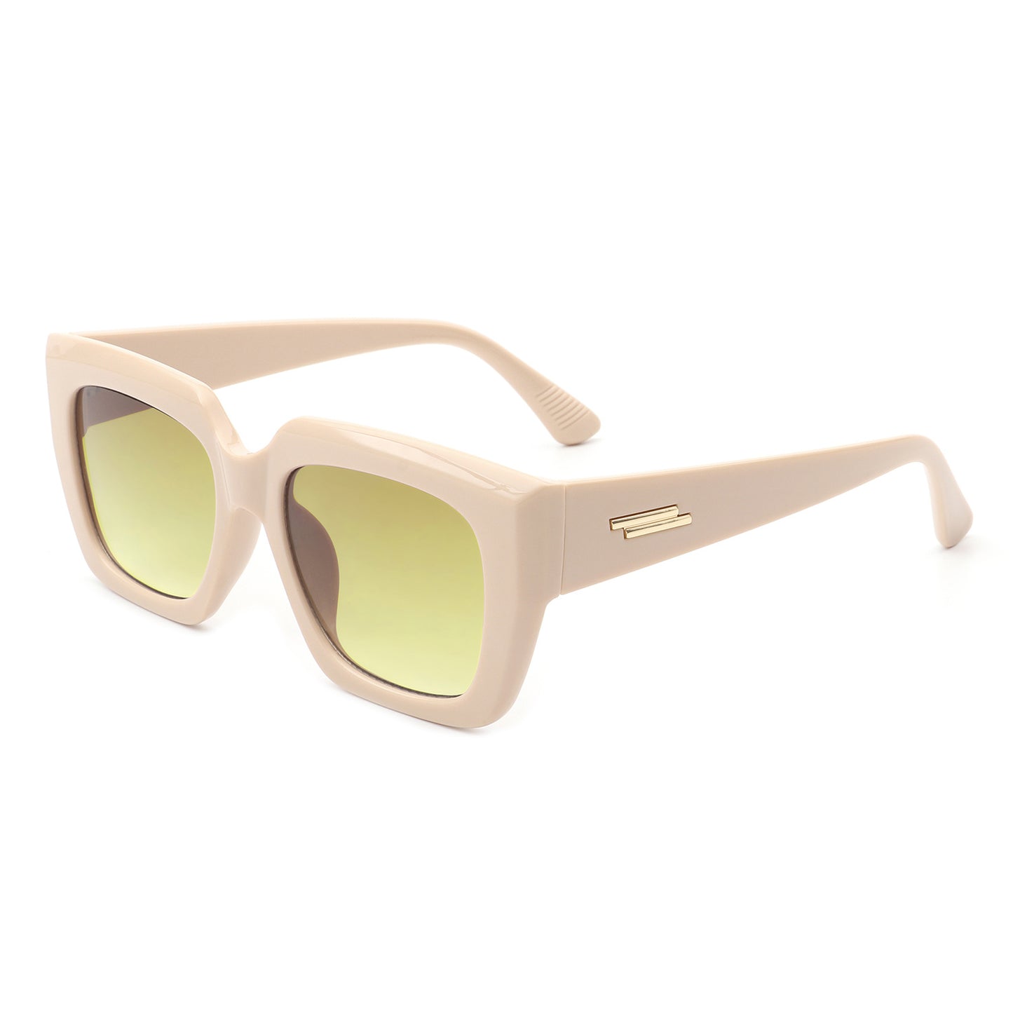 Square Retro Flat Top Cat Eye Fashion Sunglasses