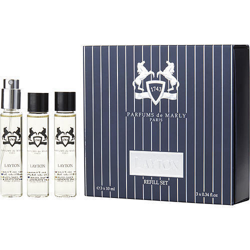 PARFUMS DE MARLY LAYTON by Parfums de Marly EAU DE PARFUM SPRAY REFILL 3 X 0.34 OZ MINI