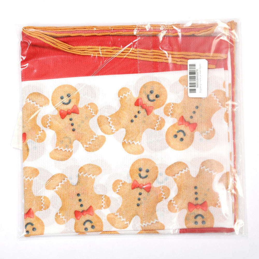 BiggDesign Gingerbread Patterned Scarf