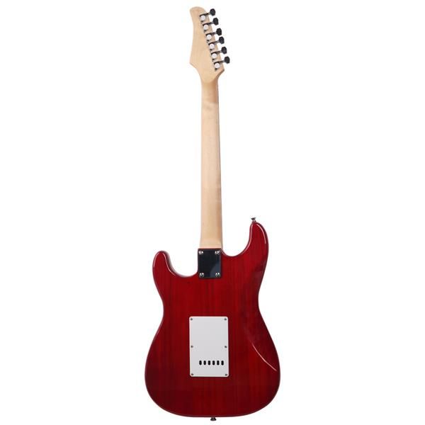 Rosewood Fingerboard Electric Guitar Sunset Red