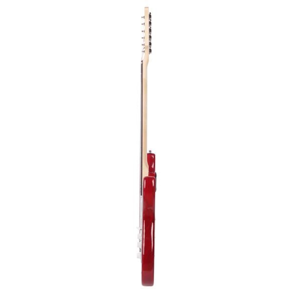 Rosewood Fingerboard Electric Guitar Sunset Red