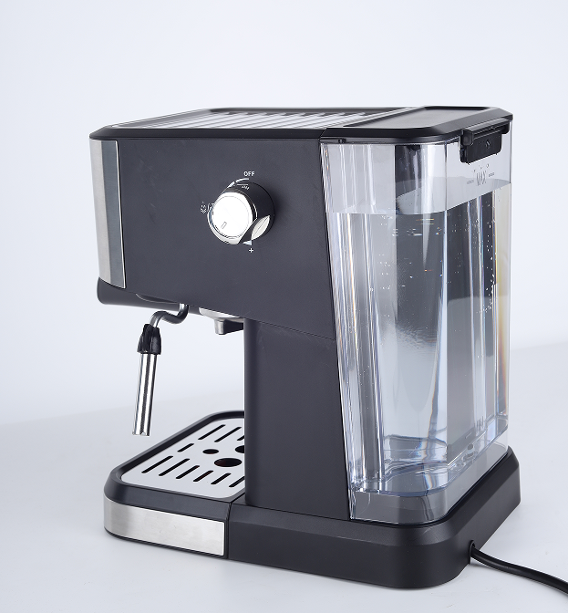 capsule + coffee powder + milk foam three-in-1 coffee machine.  20Bar extract American / cappuccino and other espresso, 1 cup / 2 cup instrument value + mechanical button dual-mode control