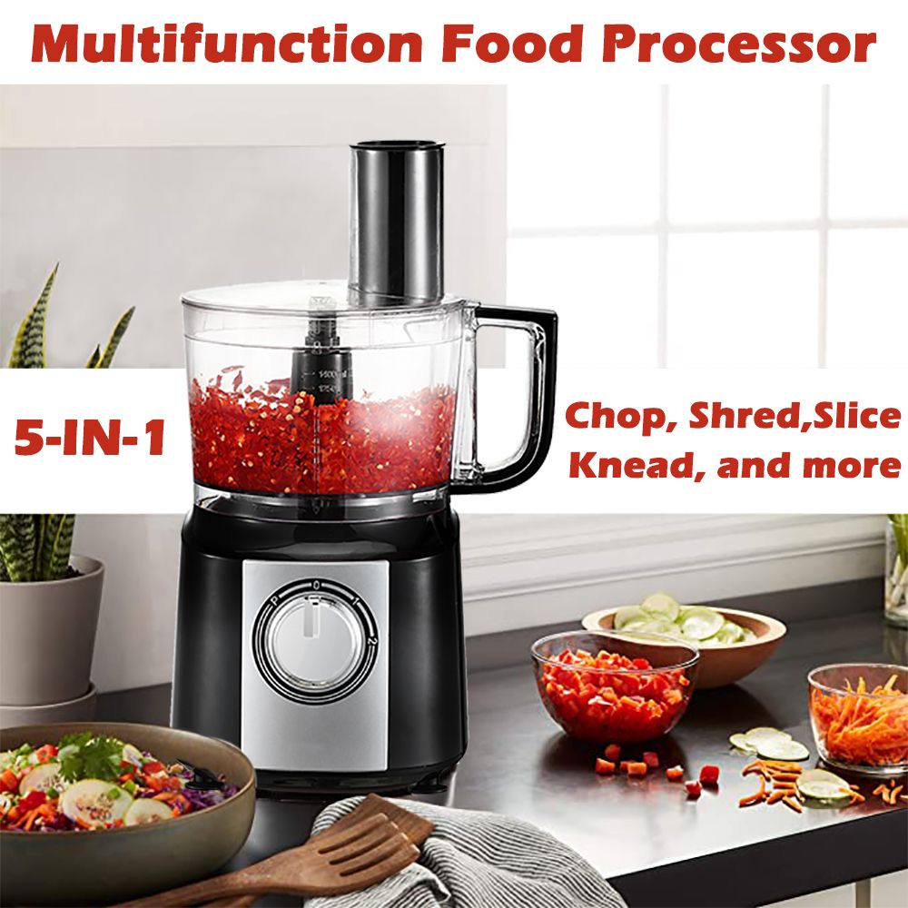 Multifunctional 600W 10Cup Classic Compact Food Processor Chef Machine Mixer Blender