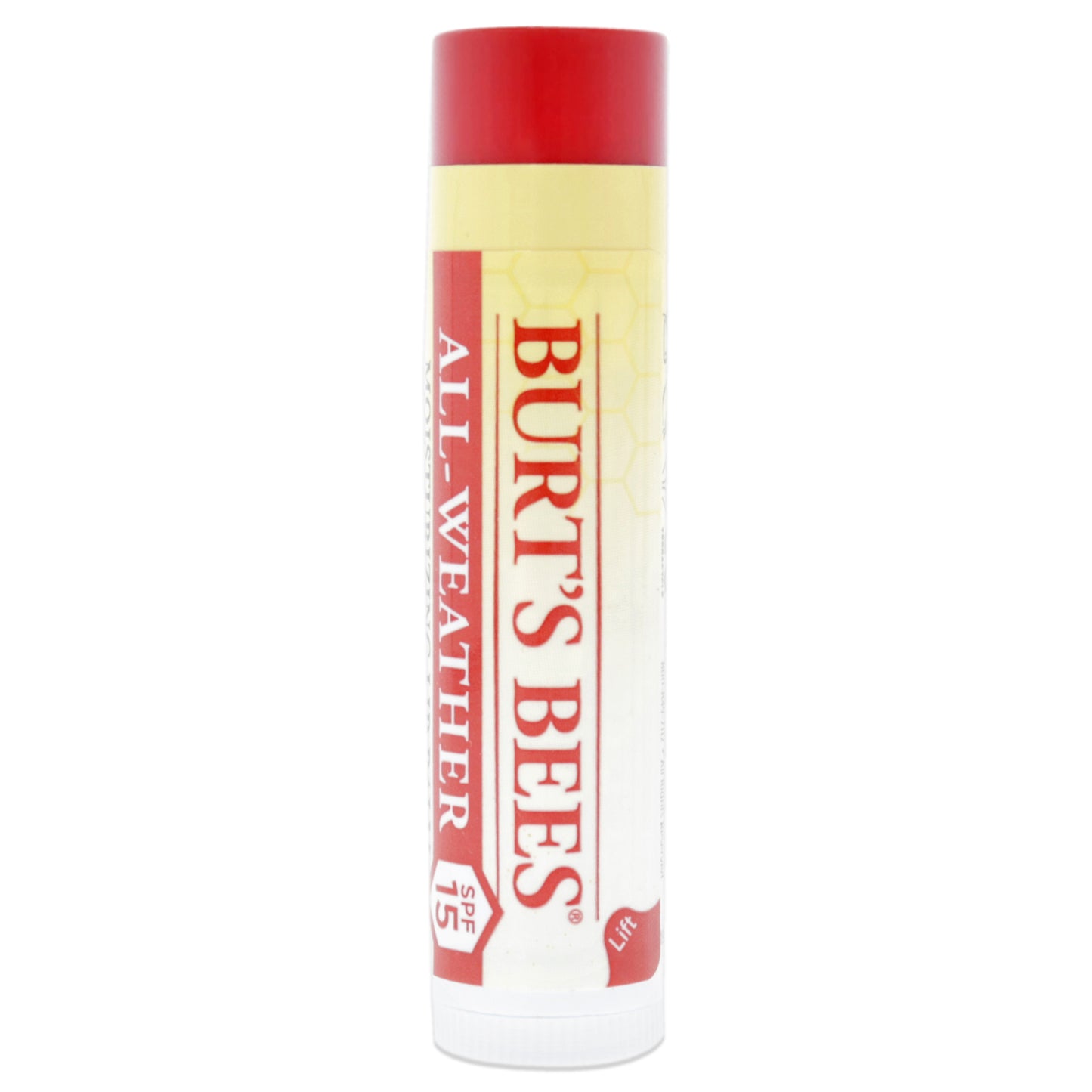 All-Weather Moisturizing Lip Balm Blister SPF 15 by Burts Bees for Unisex - 0.15 oz Lip Balm