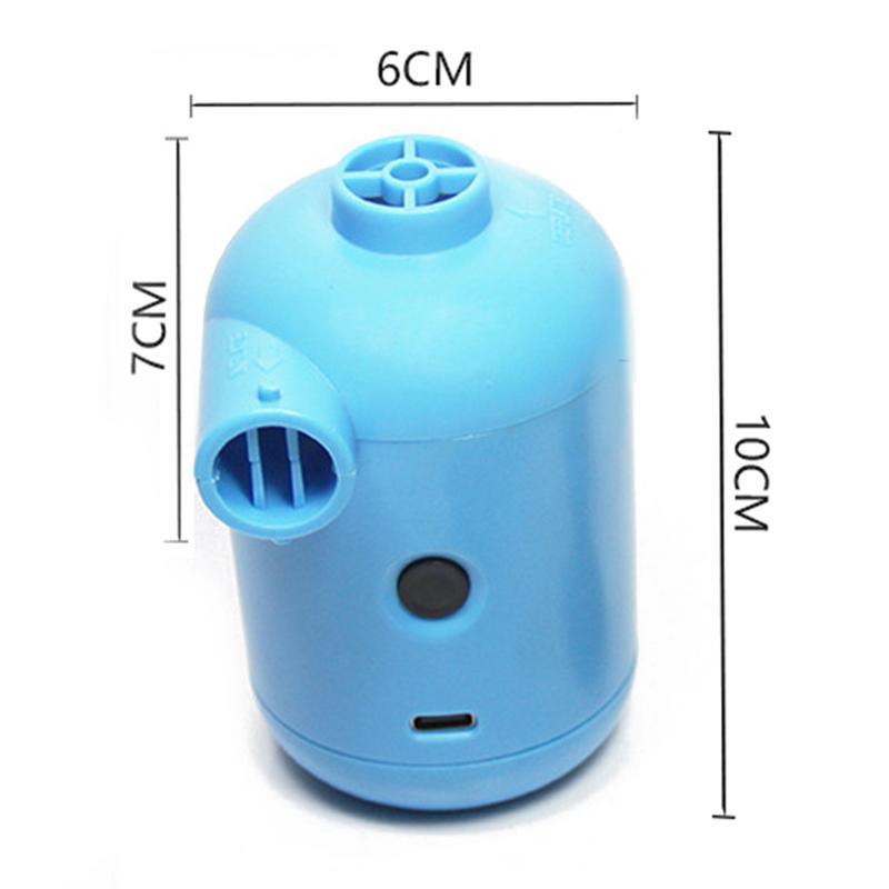 USB Electric Air Pump Portable Air Pump With 3 Nozzles Inflator For Swimming Pool Air Mattress Inflatable Boat