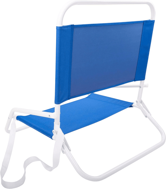 Low Profile Beach Chair, One Size, Blue