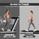 2.25HP 2 in 1 Folding Treadmill with APP Speaker Remote Control