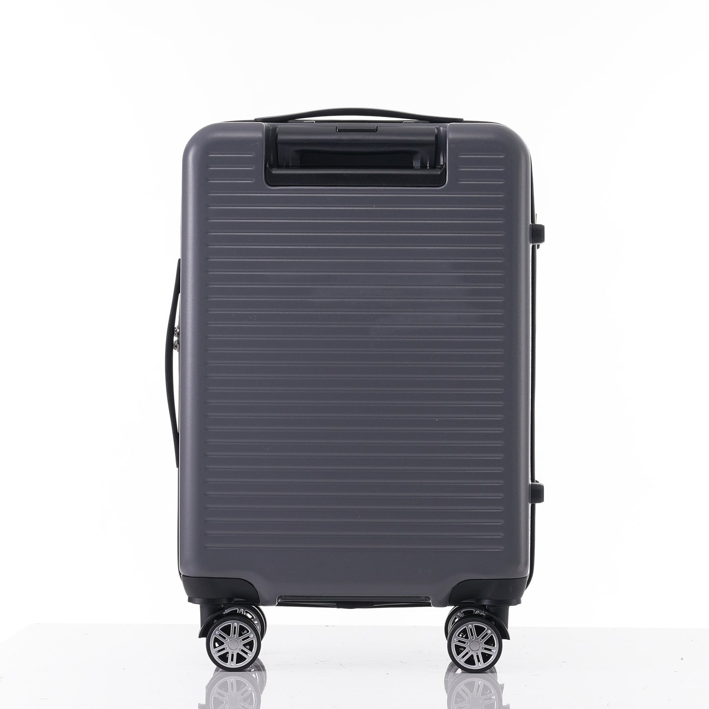 Carry-on Luggage 20 Inch Front Open Luggage Lightweight Suitcase with Front Pocket and USB Port, 1 Portable Carrying Case