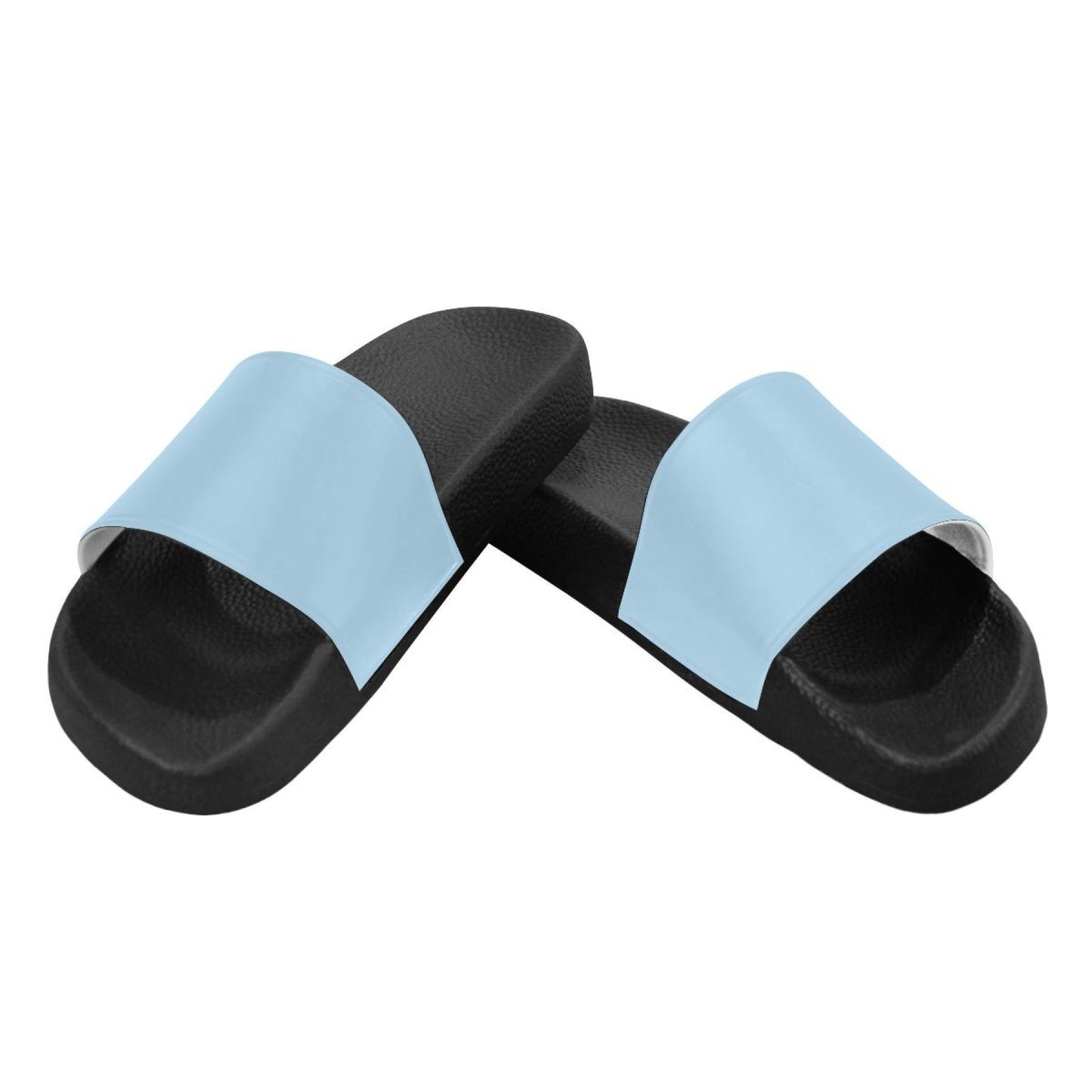 Flip-Flop Sandals, Light Blue Womens Slides