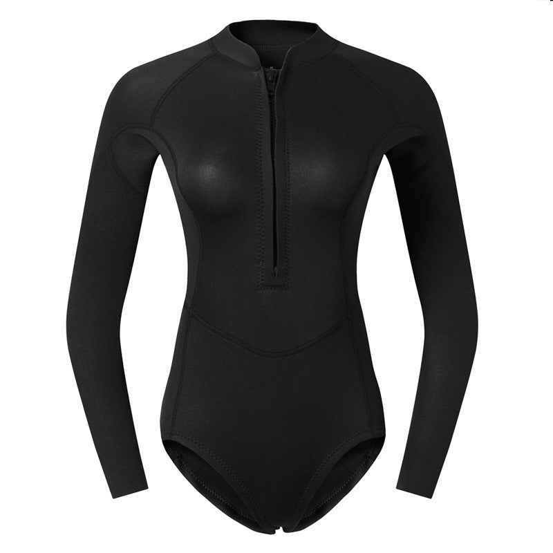 2024 Women's 2MM Neoprene Snorkeling Wetsuits Keep Warm Scuba Water Sport Spearfishing Surfing Diving Suit Bathing Swimwears