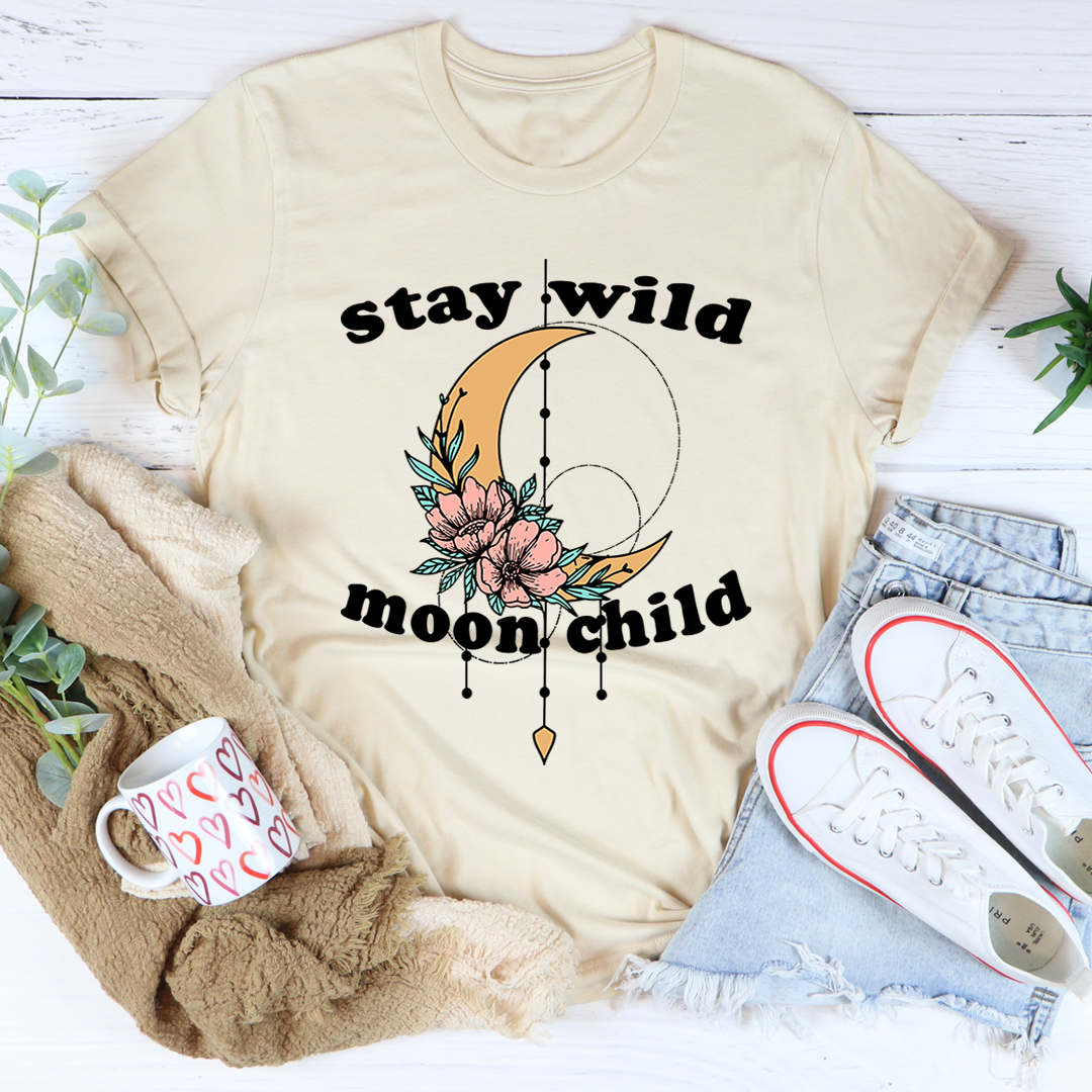 Stay Wild Moon Child Boho T-Shirt