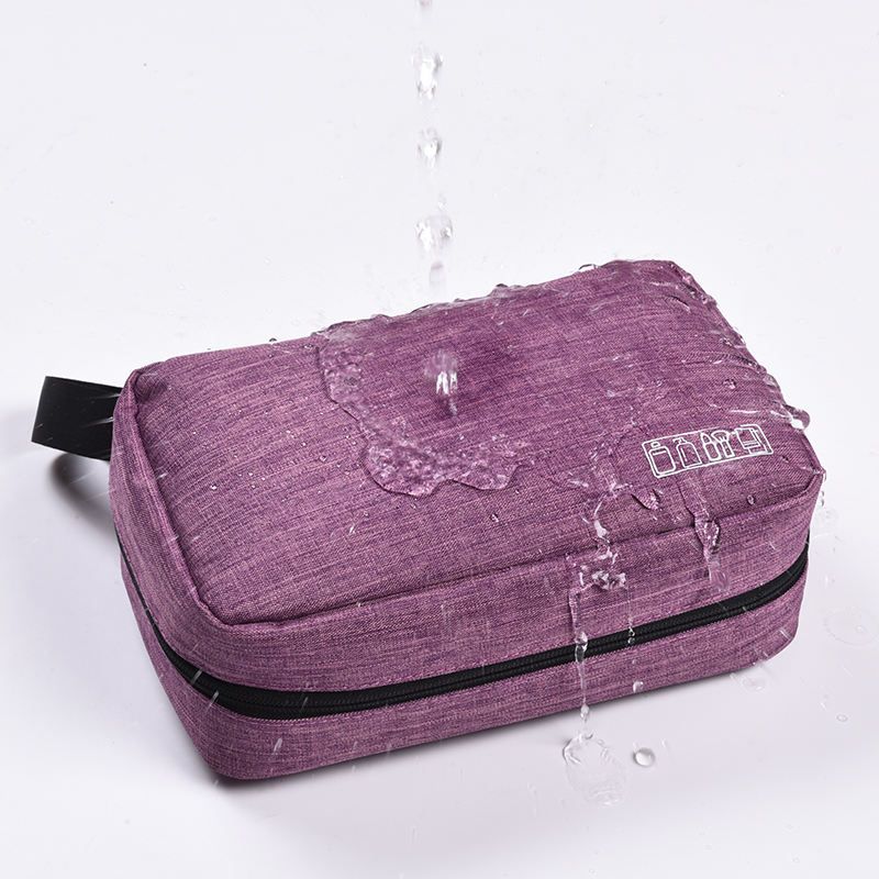 Lanola Toiletry Bag for Men & Women Hanging Hygiene Bag for Travel Water Resistant Dopp Kit with Divider and Handle for Cosmetics Brushes Tools Shaving Bag for Toiletries Accessories