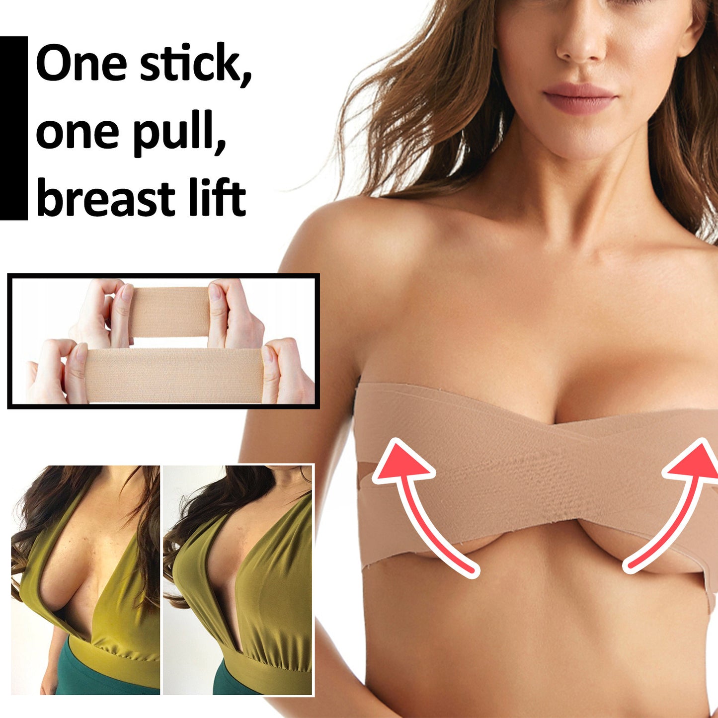 2 Pack Body Tape for Breast Lift