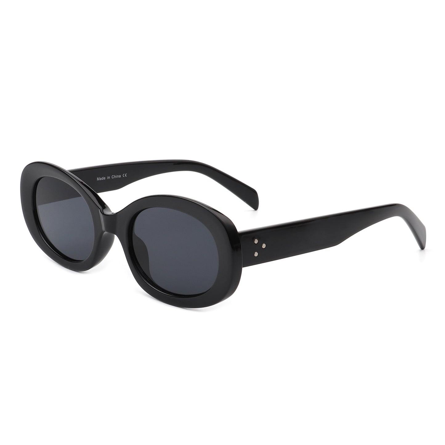 Oval Retro Clout Round Vintage Fashion Sunglasses