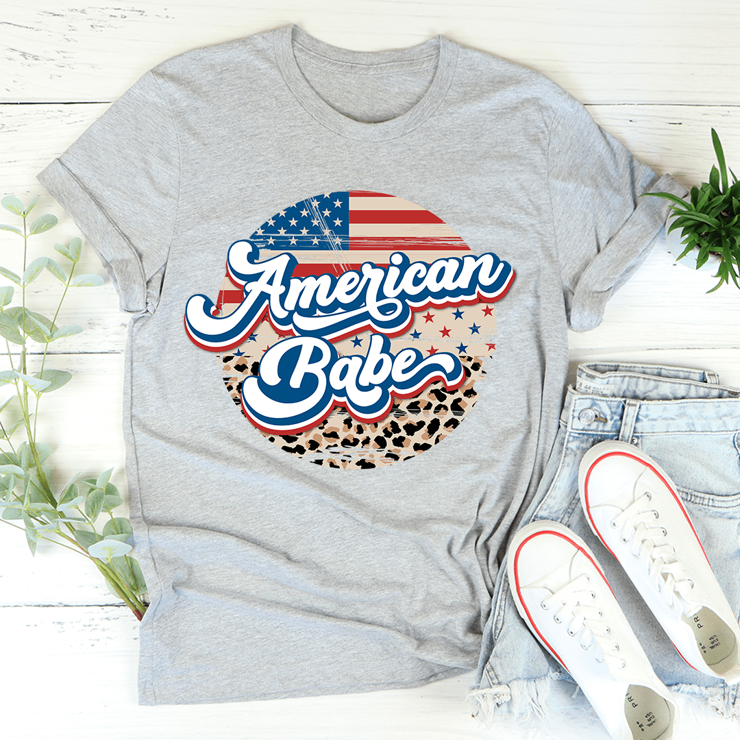 American Babe Leopard T-Shirt