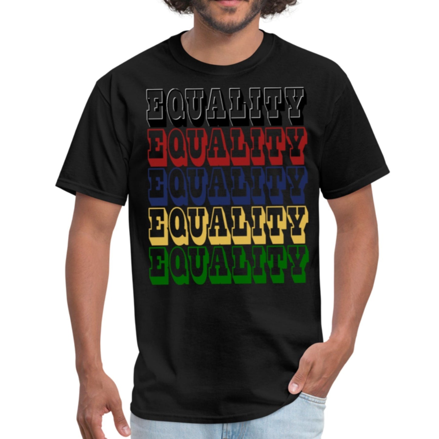 Men's Short Sleeve T-Shirt, Equality Graphic Tee