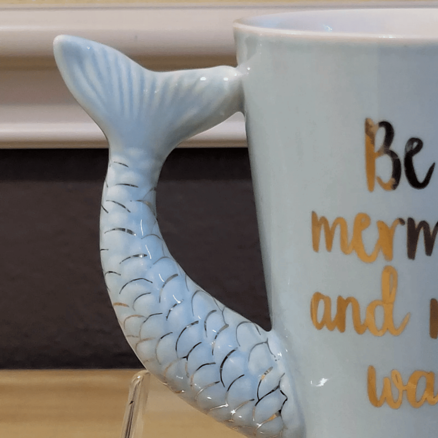 Be A Mermaid And Make Waves" Coffee Or Tea 10 Oz Mug By Sass & Belle