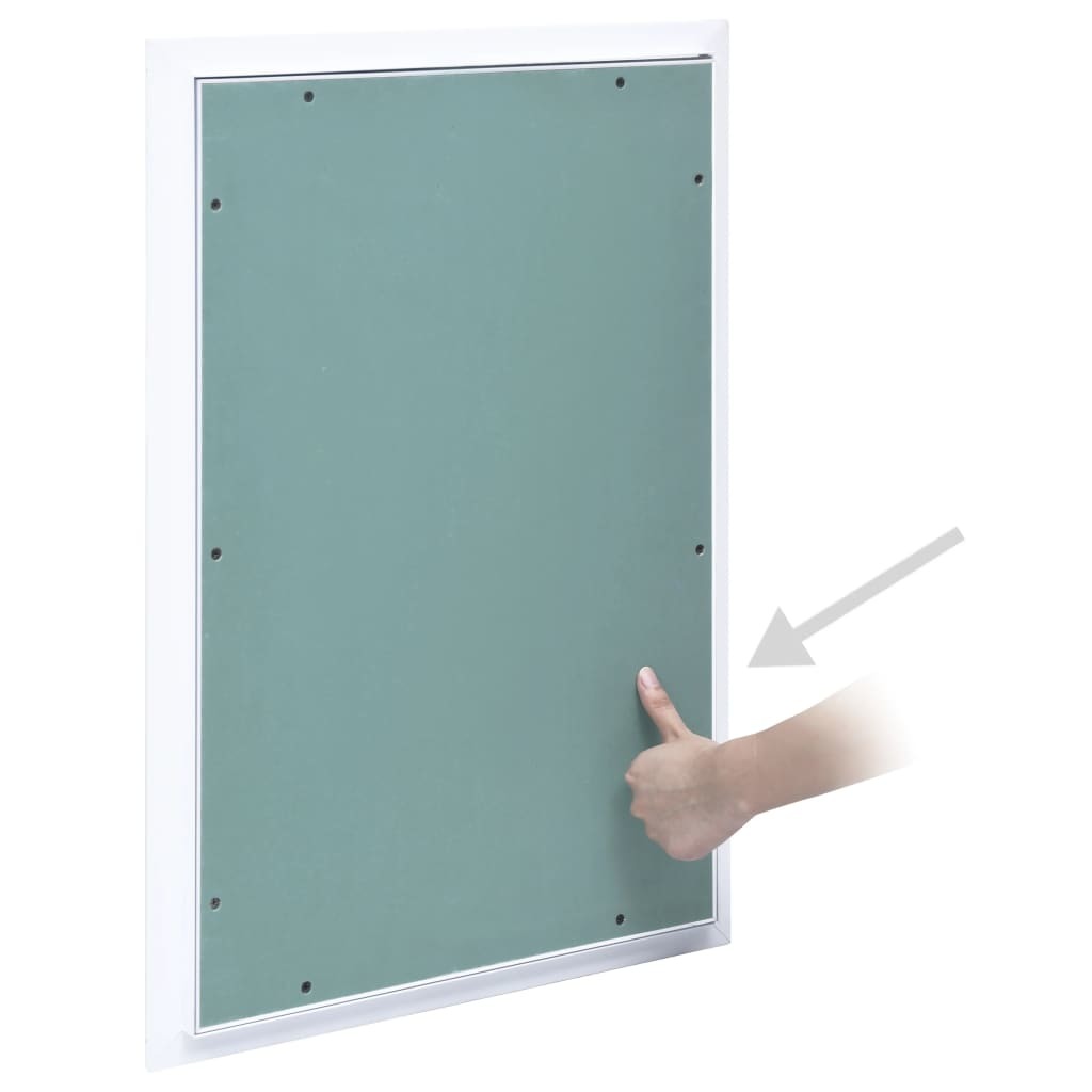 Access Panel with Aluminum Frame and Plasterboard 15.7"x23.6"