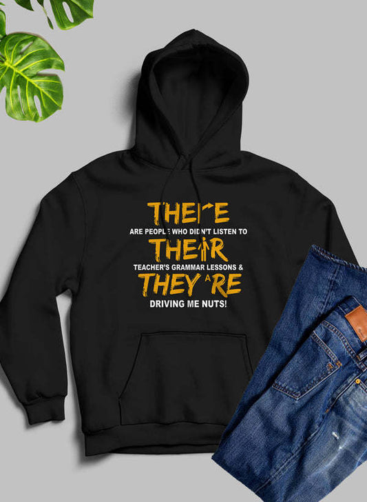 There Their & They're Hoodie