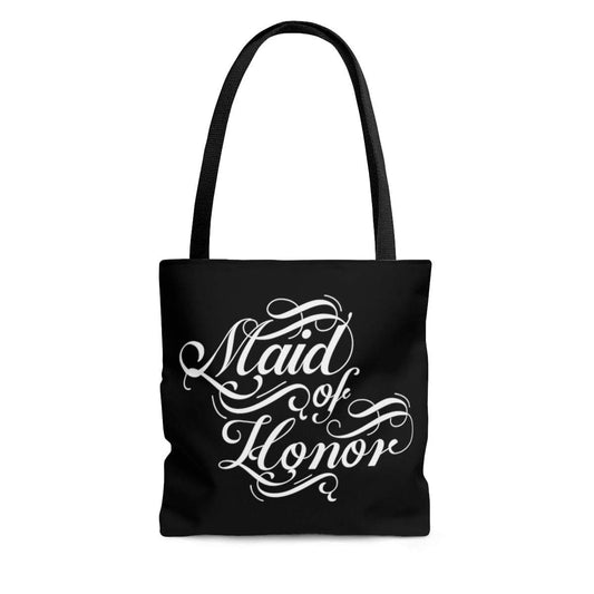 Canvas Tote Bag, Maid Of Honor, Wedding Bridal Party