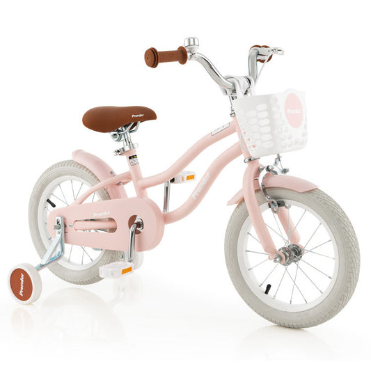 12"/14" Kids Bike with Training Wheels for Boys Girls Ages 3-8 Years