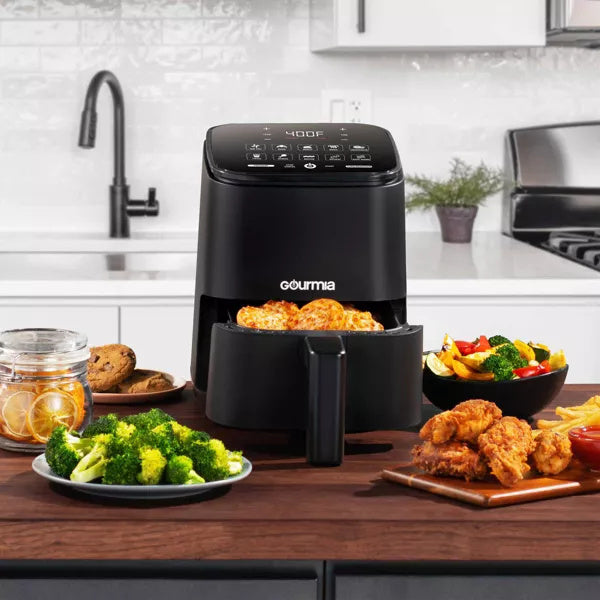 2qt Digital Air Fryer With 10 Presets & Guided Cooking