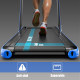 2.25HP 2 in 1 Folding Treadmill with APP Speaker Remote Control