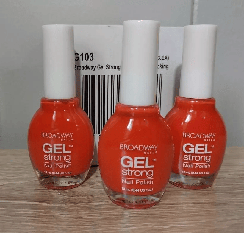 ~~3-PACK~~ *Broadway Nails* Gel Strong Nail Polish -pick your color- .44floz