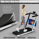 2.25HP 2 in 1 Folding Treadmill with APP Speaker Remote Control