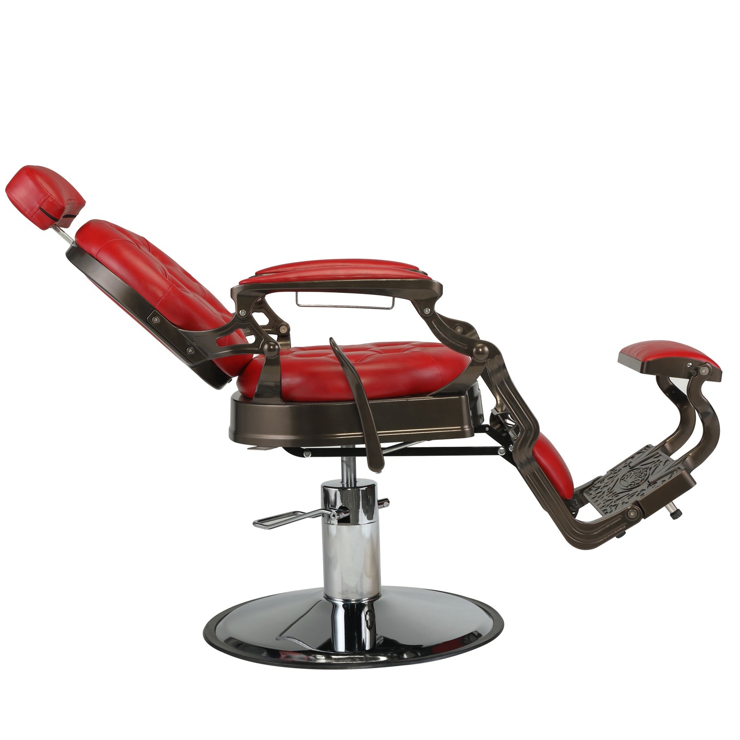 Vintage Barber Chair;  Heavy Duty Hydraulic Salon Chair;  Recline Salon Chair;  Beauty Spa Styling Equipment