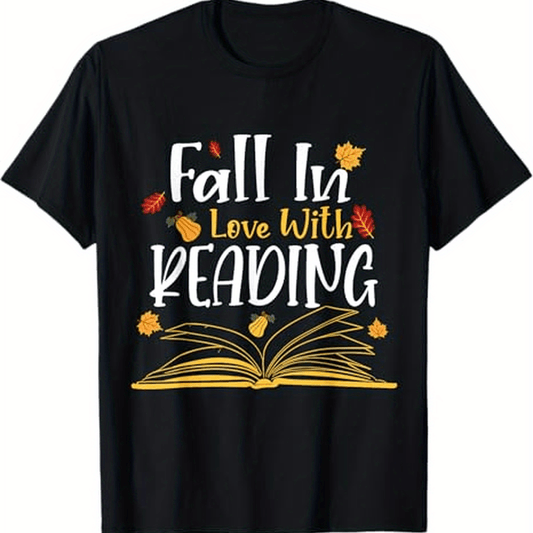 Love Reading, Autumn Leaves, Autumn, Thanksgiving T-shirts, Halloween, Thanksgiving, Christmas, Gifts, Fits, Men, Women, Friends, Family