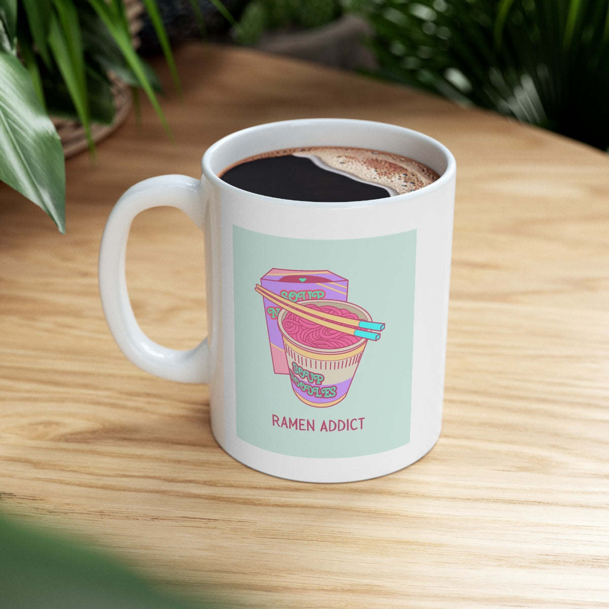 Ramen Addict Novelty Mug