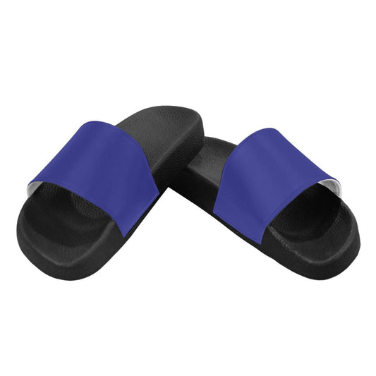 Flip-Flop Sandals, Violet Blue Womens Slides