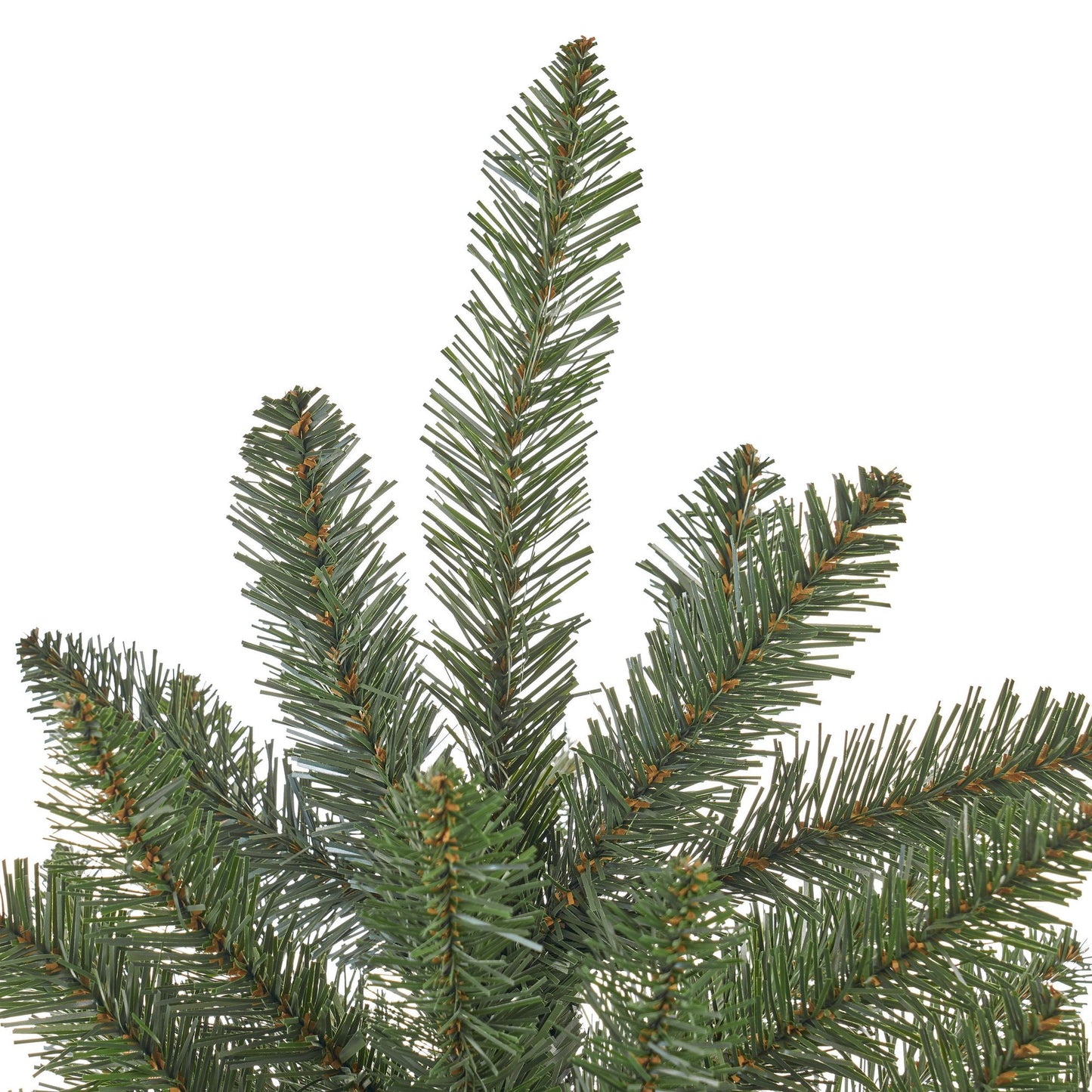 7 ft Christmas Tree, Artificial Xmas Tree with 2231 Branch Tips for Holiday Party Decorations with Metal Hinges & Base