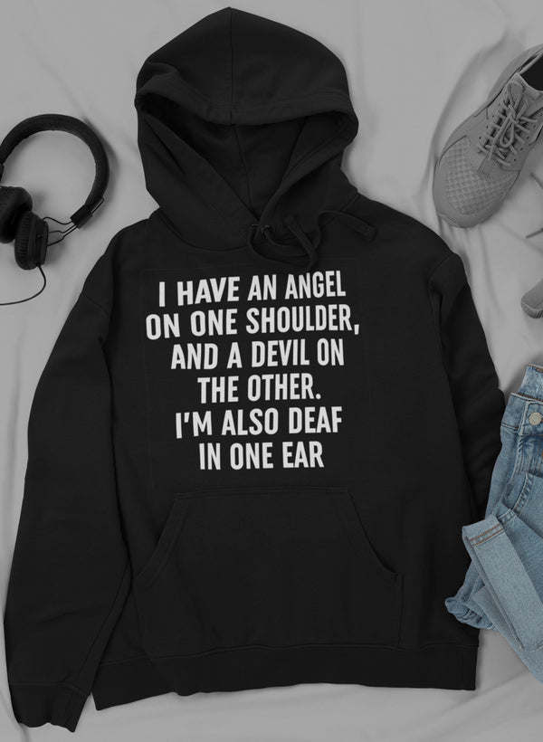 I Have An Angel and A Devil Hoodie