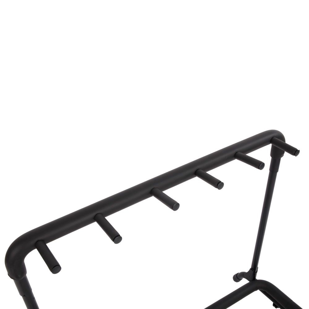 5-Slot Guitar Holder Rack Stand Black