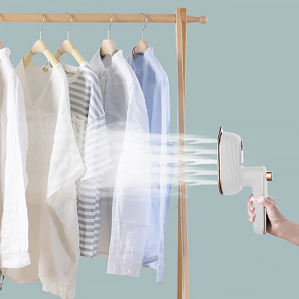 Professional Mini Steam Iron Handheld Portable Garment Steamer Dry Wet Double Clothes Fabric Ironing Machine for Home and Travel; with Ironing Board Pad