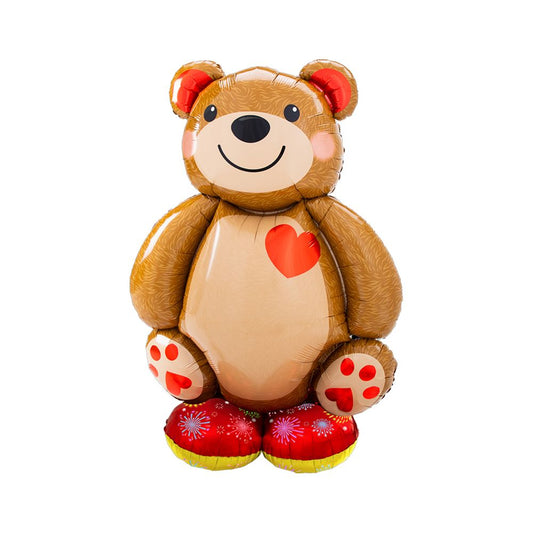 12 pcs Bear Balloons Teddy Bear Love Balloon 91cm*76cm for Wedding  Birthday Valentine's Day Party Supplies