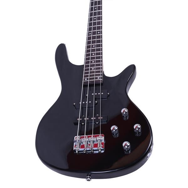 Exquisite Stylish IB Bass with Power Line and Wrench Tool Black