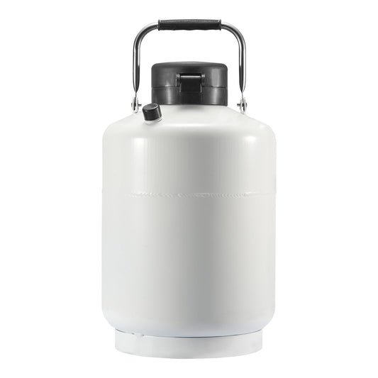 VEVOR Liquid Nitrogen Tank 6 L Aluminum Alloy LN2 Container Dewar 6 Canisters