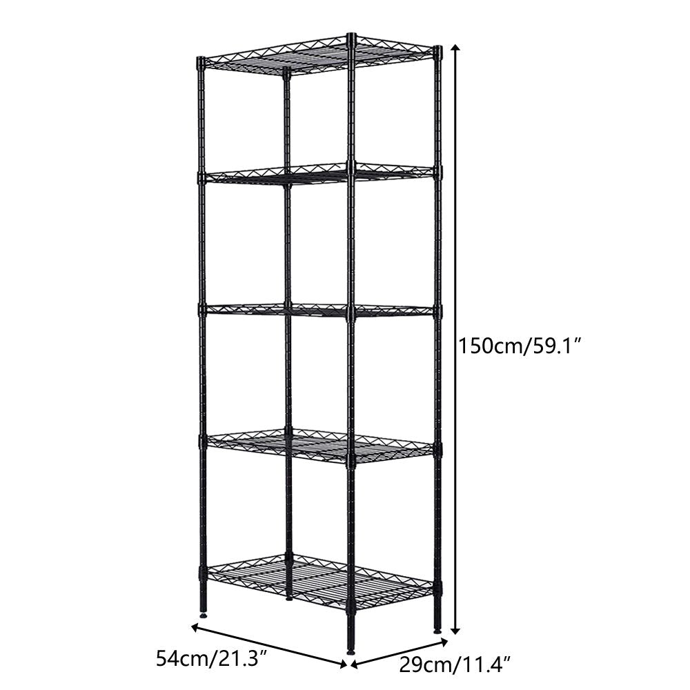 Home kitchen storage shelves, furniture can be combined with metal household shelves shelves shelves kitchen shelves storage shelves microwave racks black