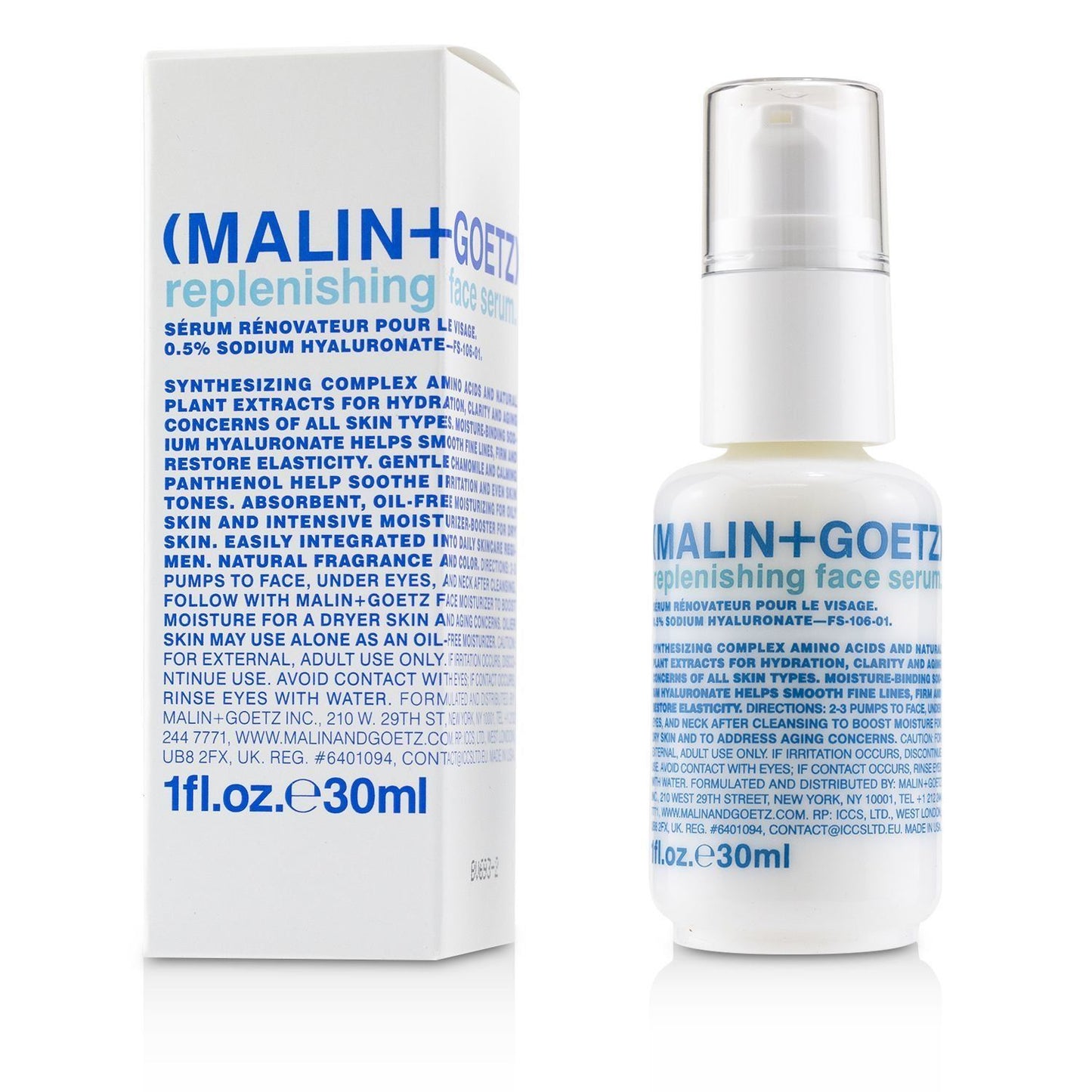 MALIN+GOETZ - Replenishing Face Serum FS-106-01/1000282 30ml/1oz