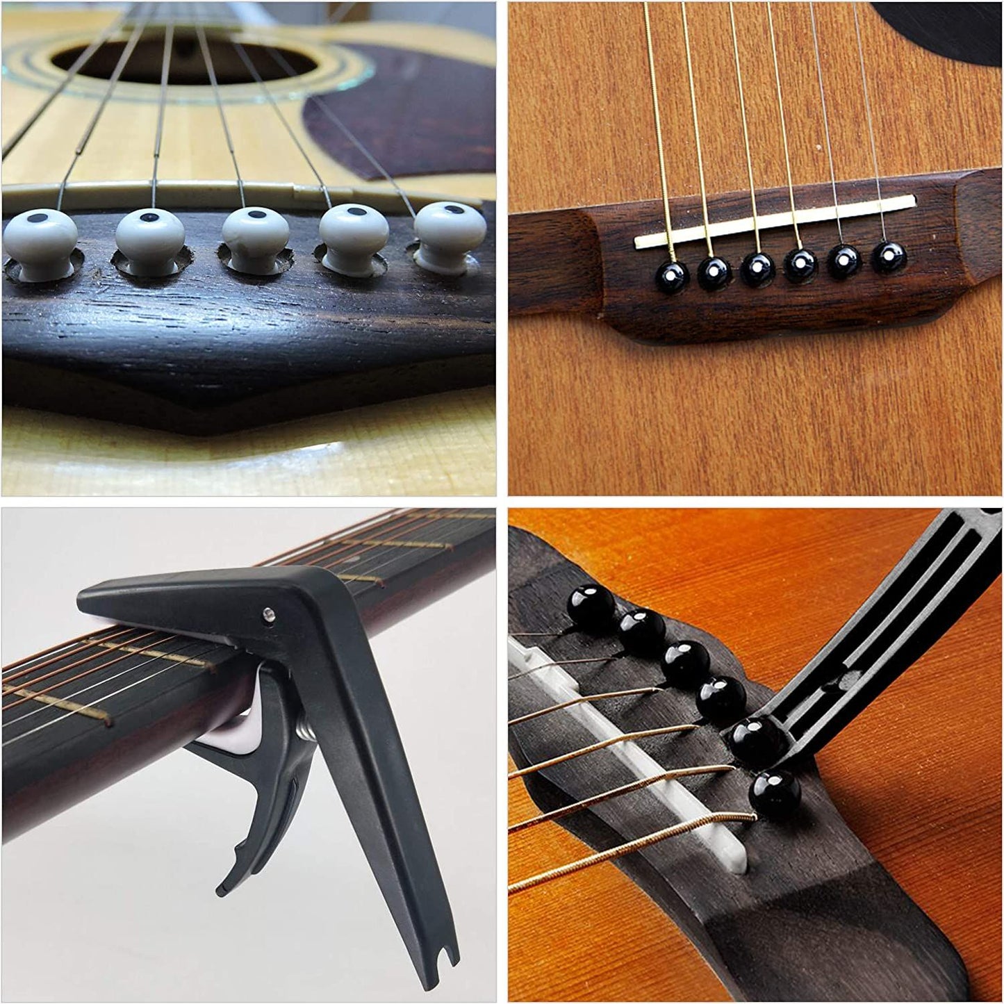 65Pcs Guitar And Ukulele Instrument Tuning Accessories Set