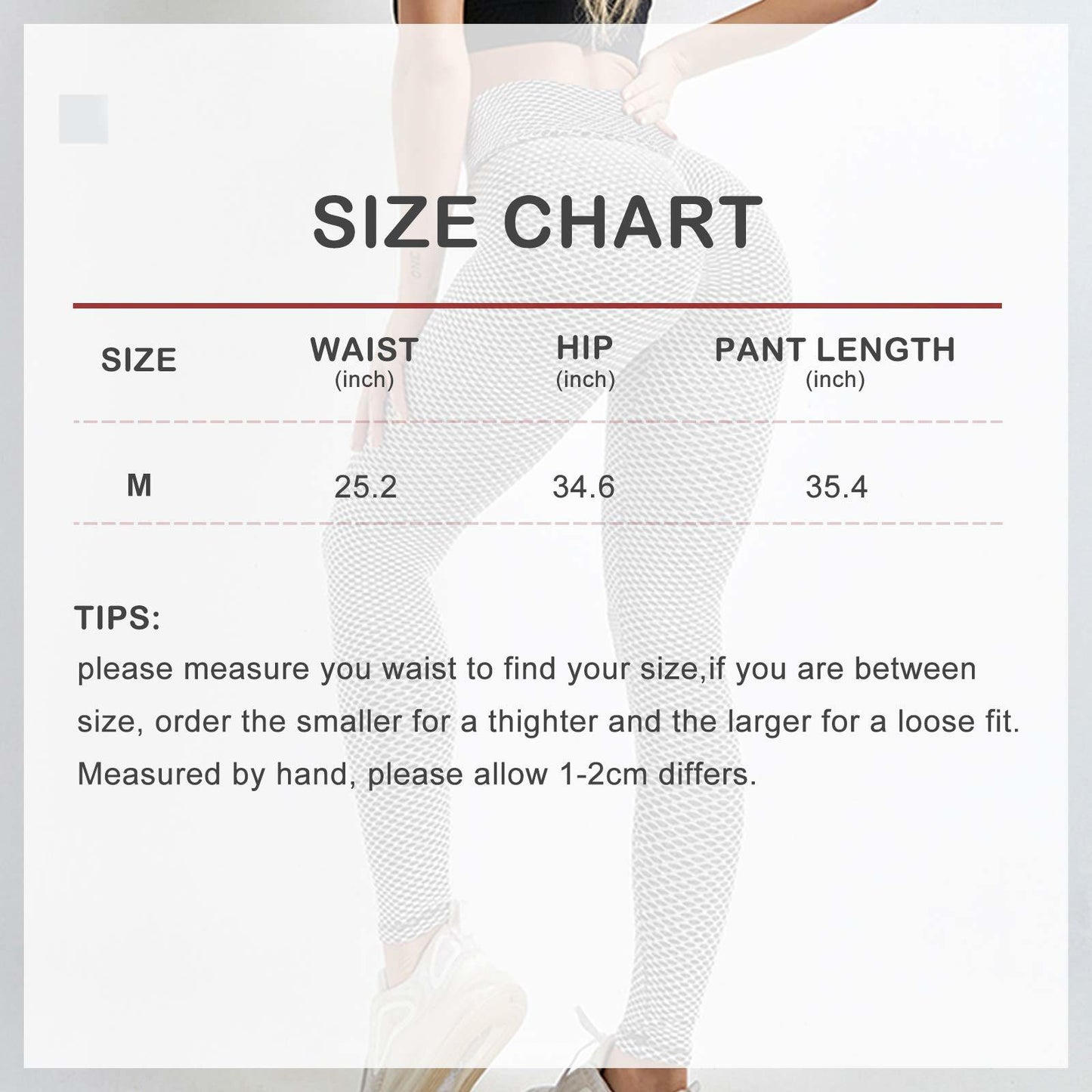 RAINBEAN TIK Tok Leggings Women Butt Lifting Workout Tights Plus Size Sports High Waist Yoga Pants