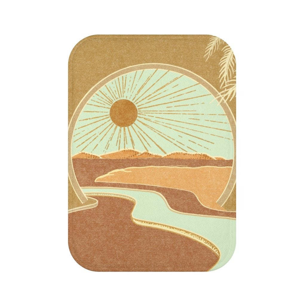 Golden Sun Bath Mat Home Accents